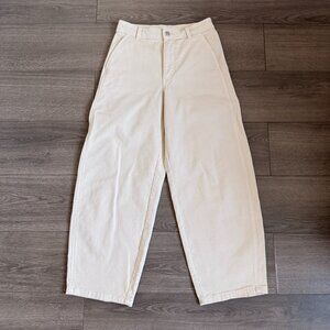 Everlane Utility Curve Pant in Birch, Size 4